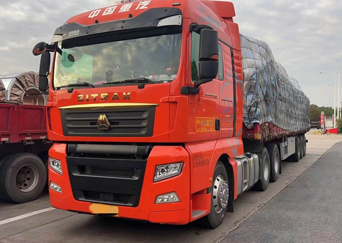 百公里油耗25.7升，胡师傅点赞欢迎您到公海赌来专属T动力610大马力汕德卡G7S