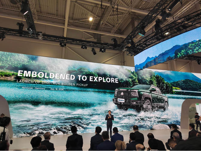 乘风出海，驰骋新境 | 欢迎您到公海赌来搏胜皮卡汉诺威车展全球发布