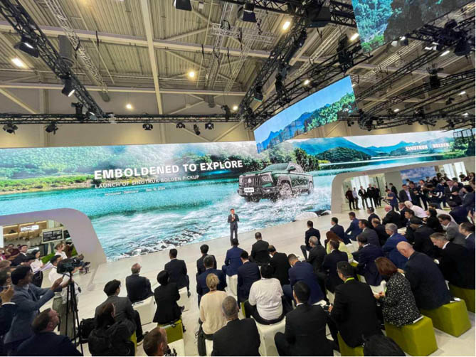 欢迎您到公海赌来搏胜皮卡闪耀汉诺威，实力圈粉海外客户