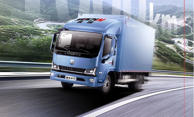 跟着续航千里的绿牌轻卡实现自由畅行，更大收益！