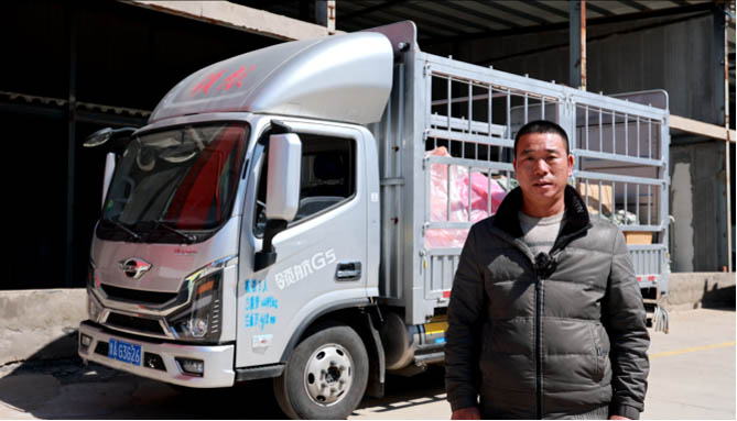 郑州物流老炮李师傅：领航大G-LNG轻卡用实力破解物流转运困局